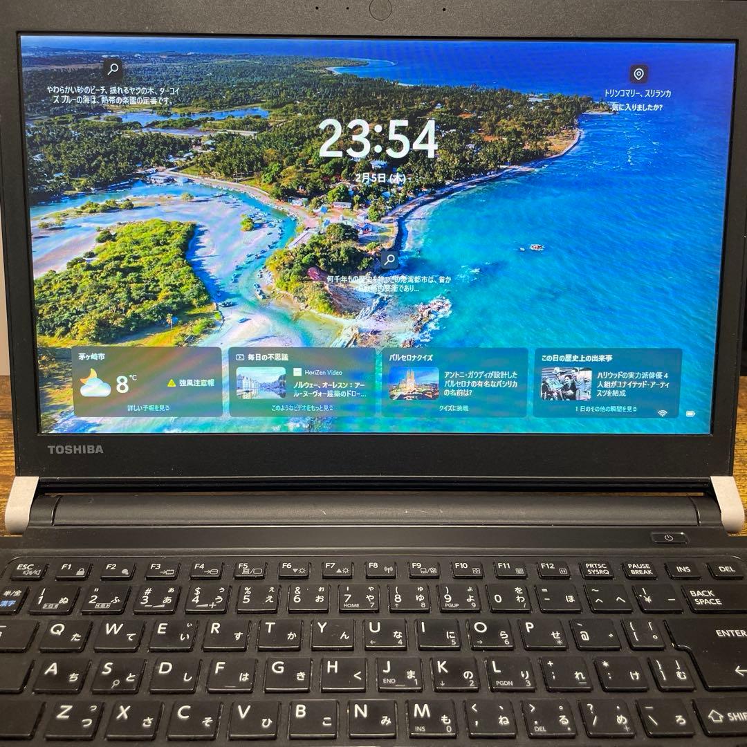 dynabook R73/F i3-6006U Win11 AC付