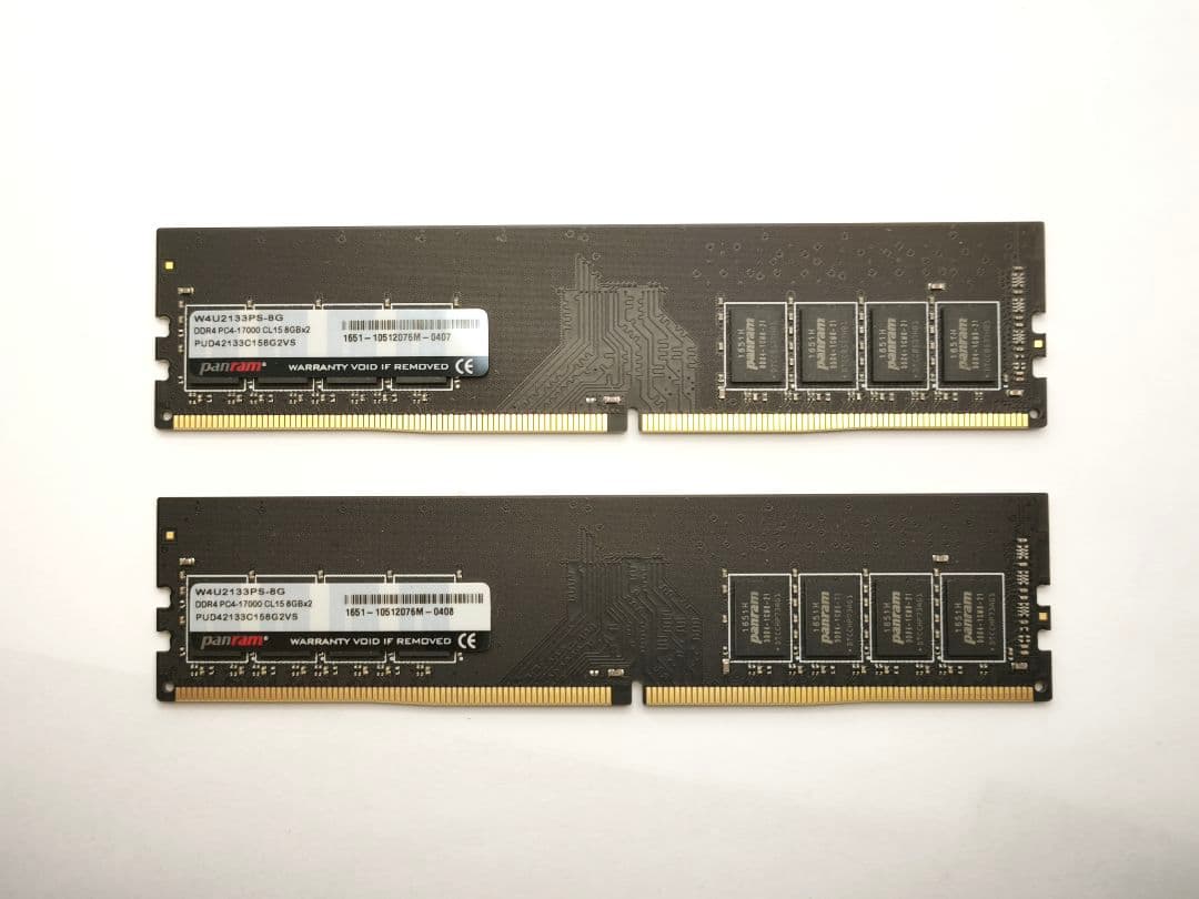 DDR4メモリ 16GB(8GB×2枚組) W4U2133PS-8G [CFD]