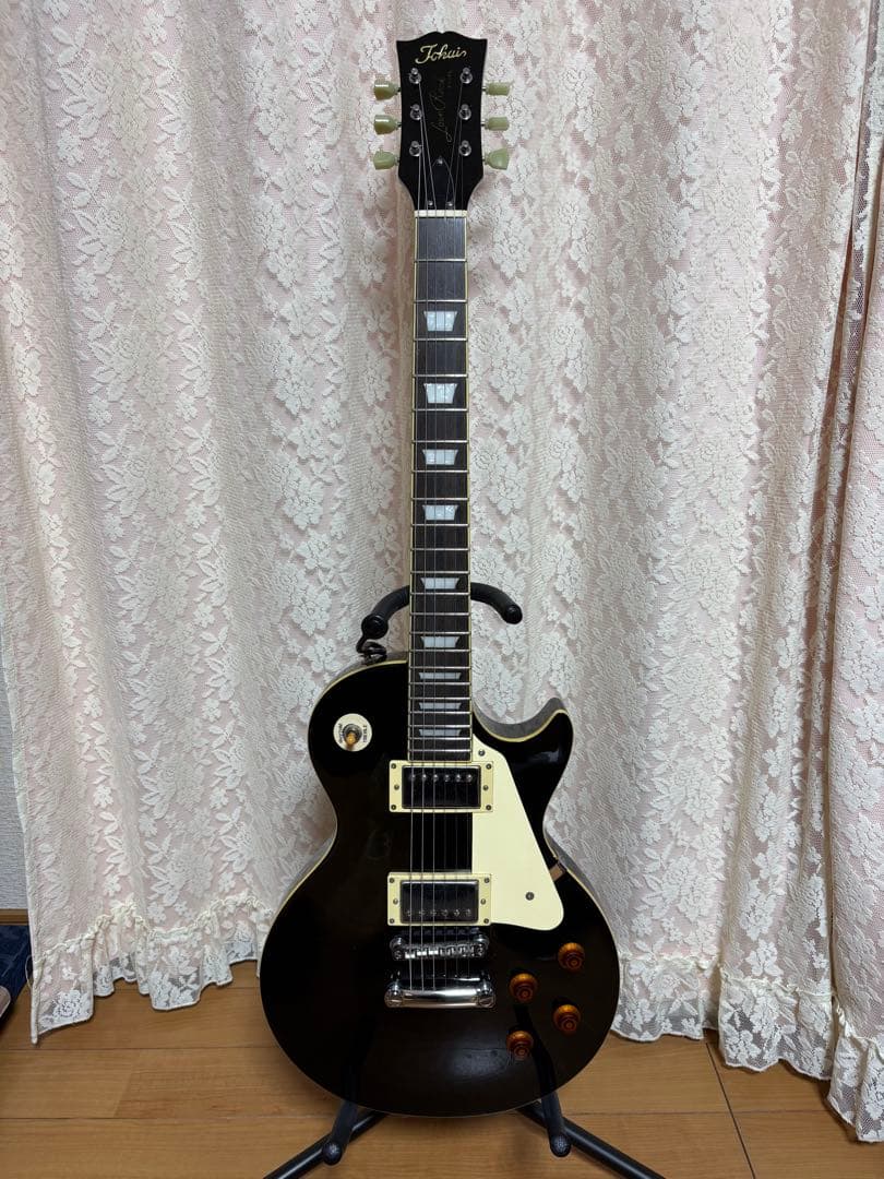 美品 中古 Tokai レスポールタイプ　 エレキギター ブラック トーカイ
