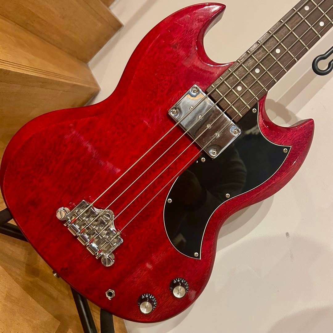 Epiphone EB-0 エレキベース レッド　極太サウンド！