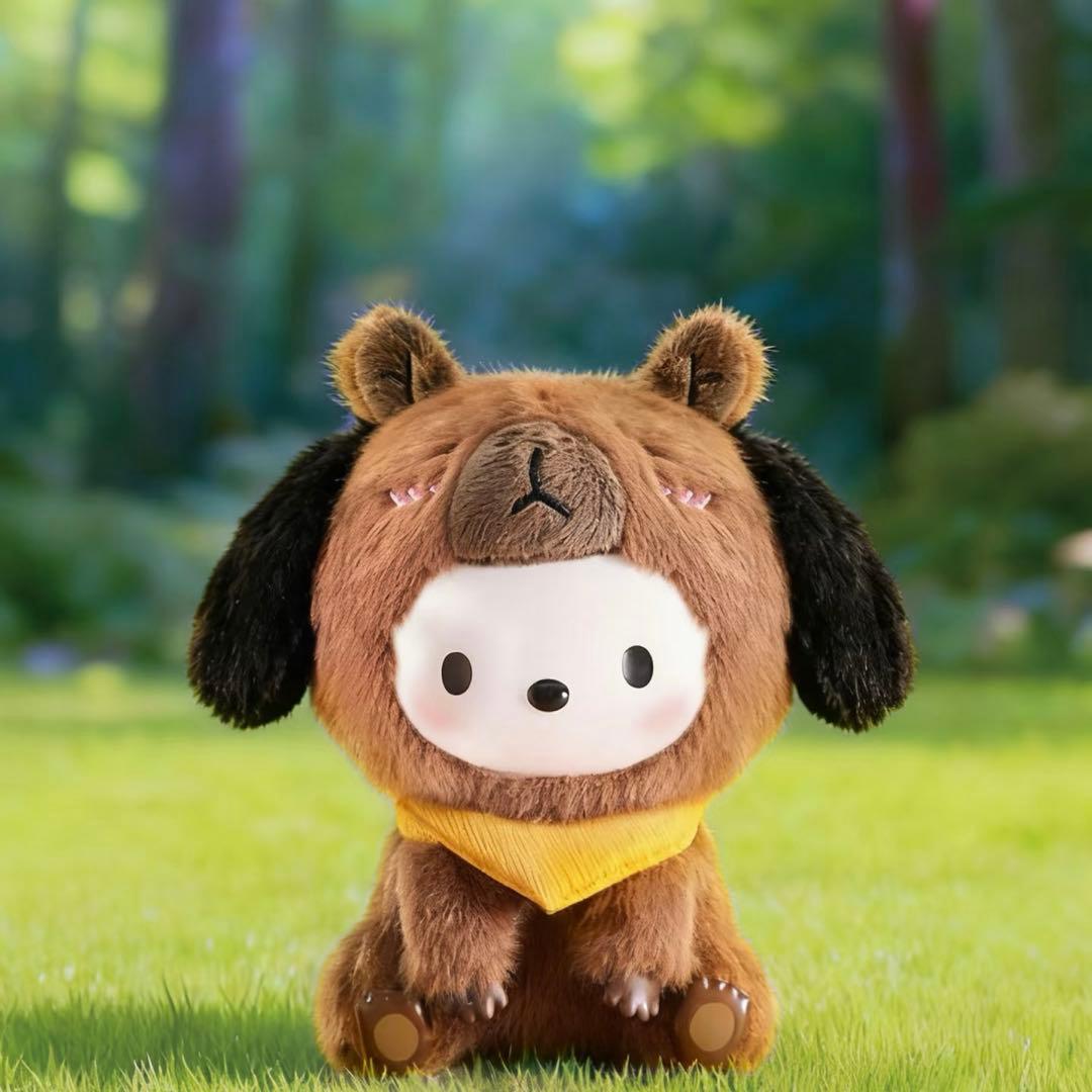 MINISO サンリオ　カピバラ　ぬいぐるみチャーム　6点セット