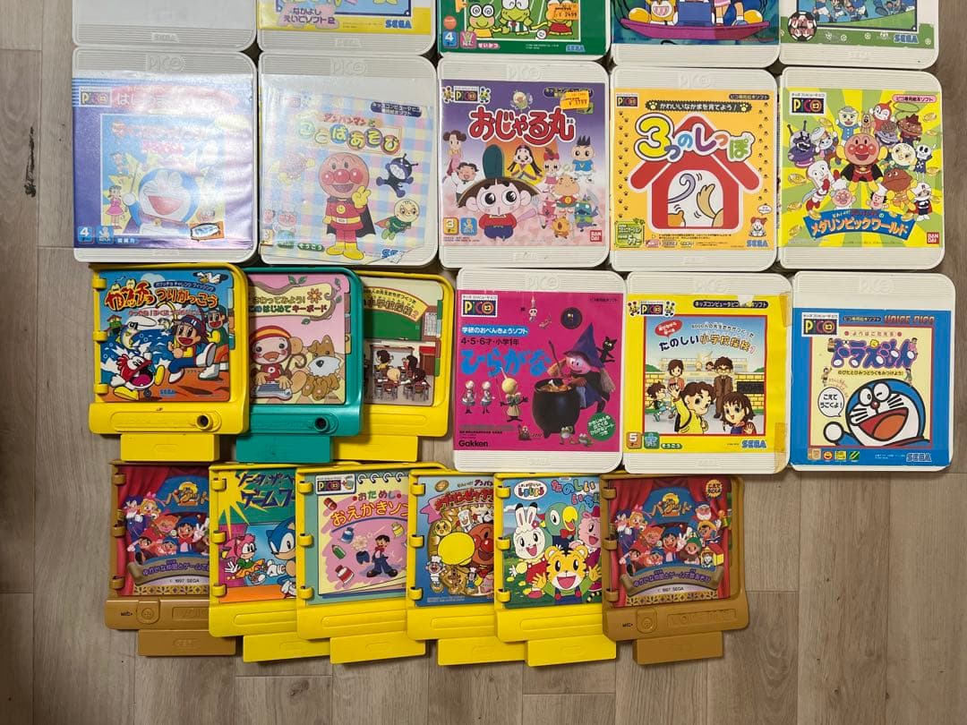 SEGA キッズコンピュータ　PICO ゲームソフト 27本 まとめ売り レトロ