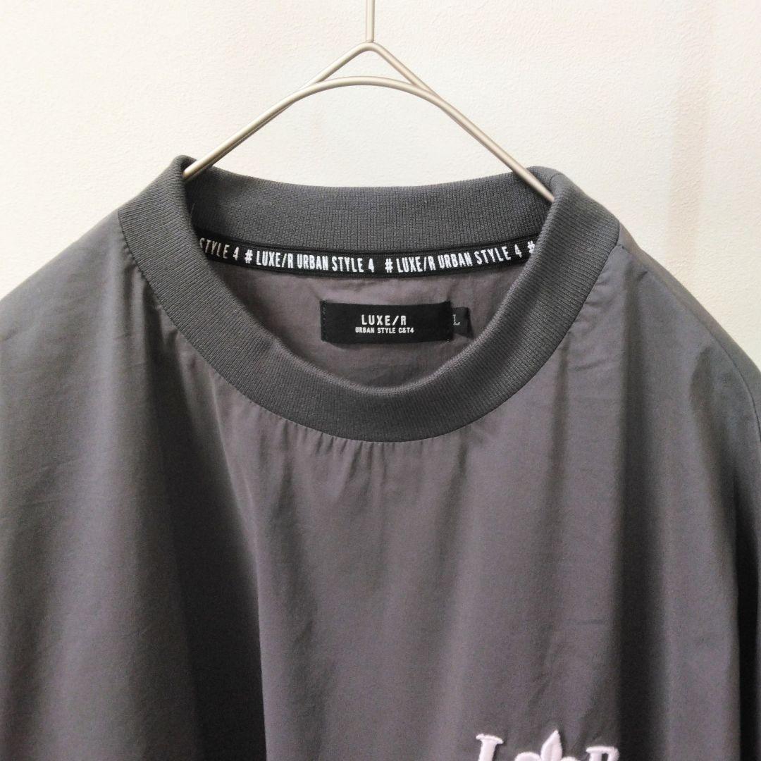 [サンプルSALE /D338 ] LUXE/R ナイロン布帛プルオーバー