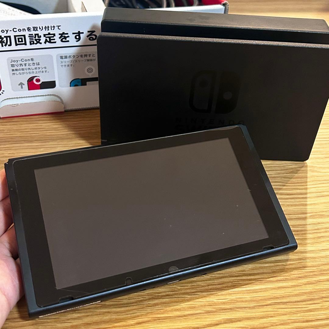 Nintendo Switch 本体 ネオンブルー・ネオンレッド（箱あり）