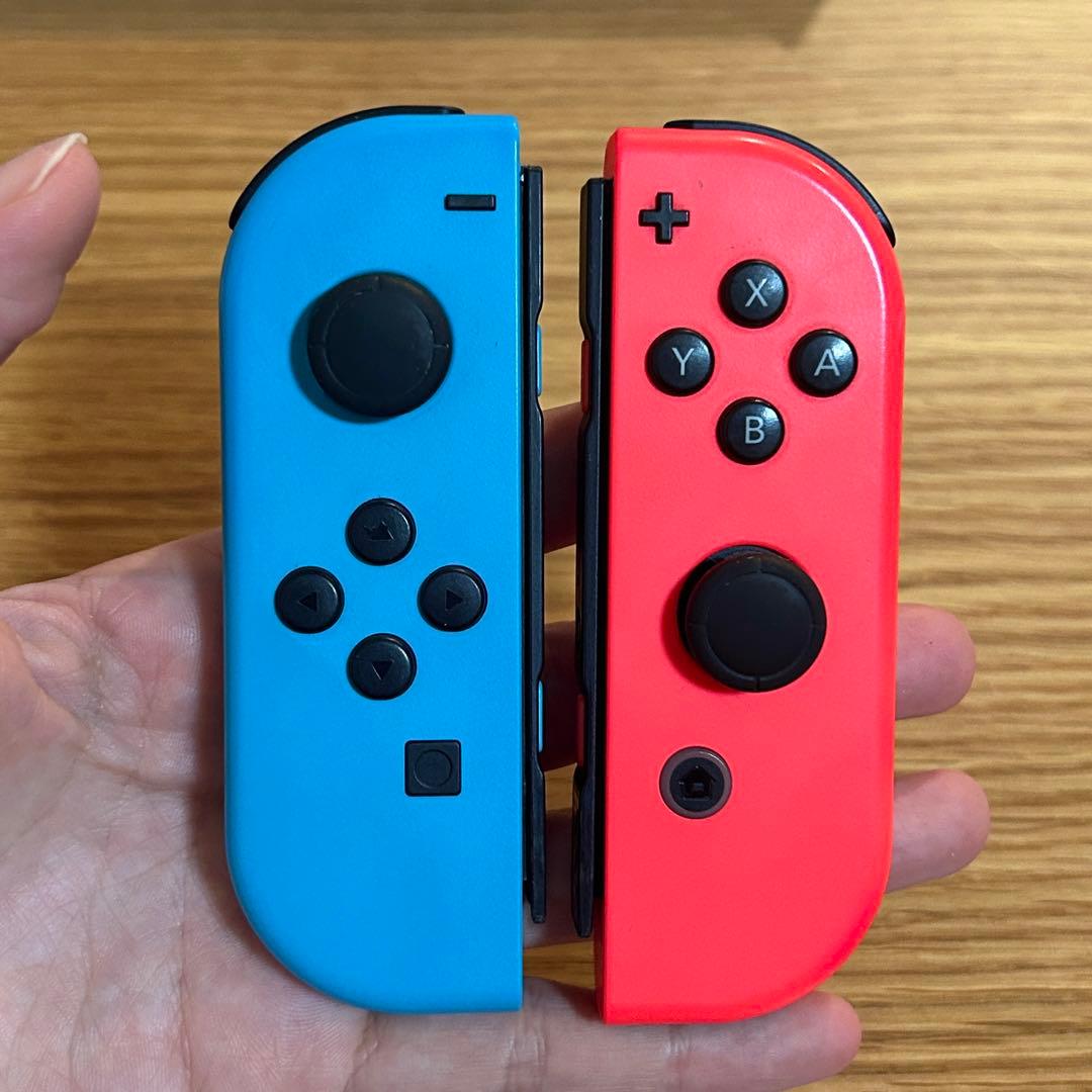 Nintendo Switch 本体 ネオンブルー・ネオンレッド（箱あり）