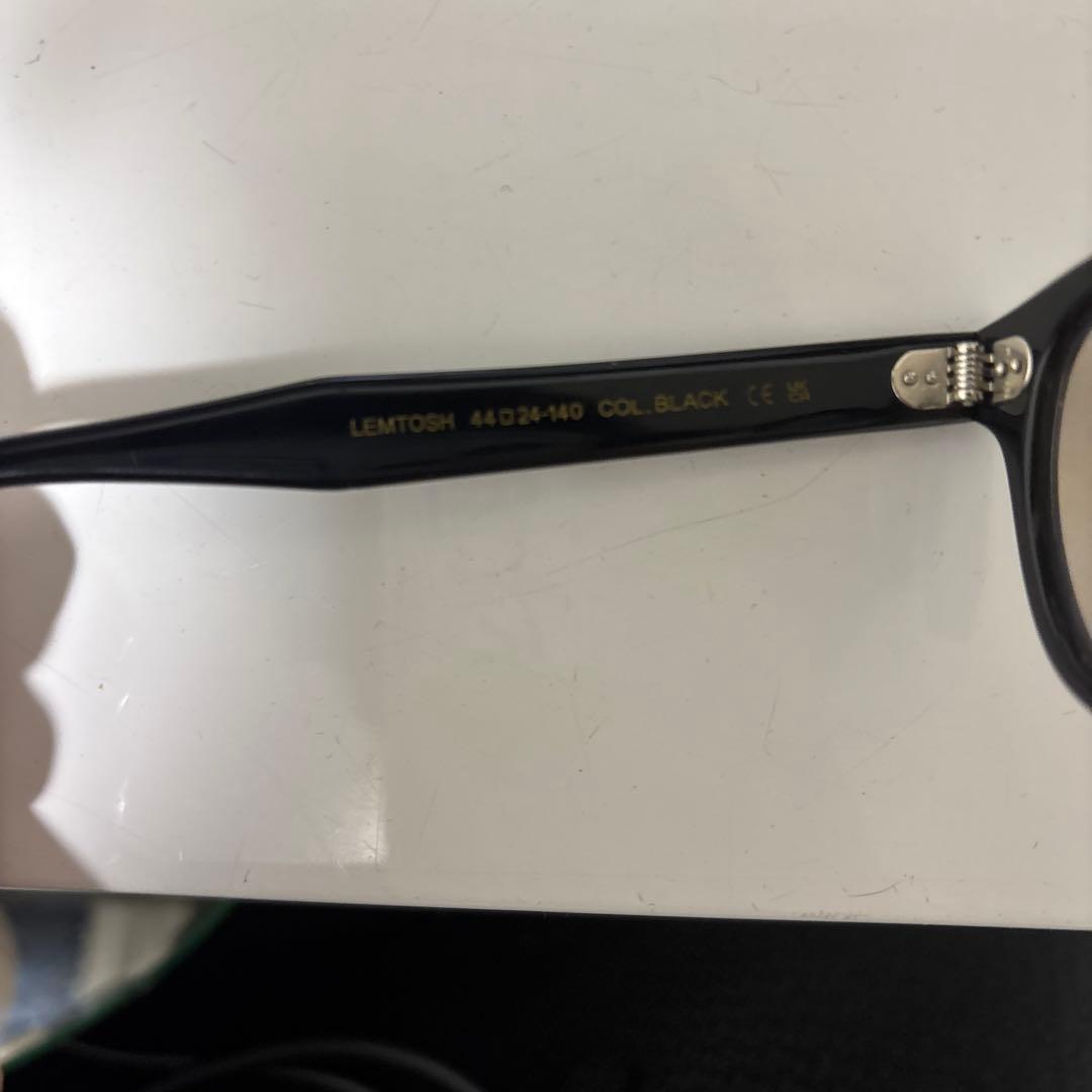 MOSCOT LEMTOSH ブラックサングラス 44-24-140