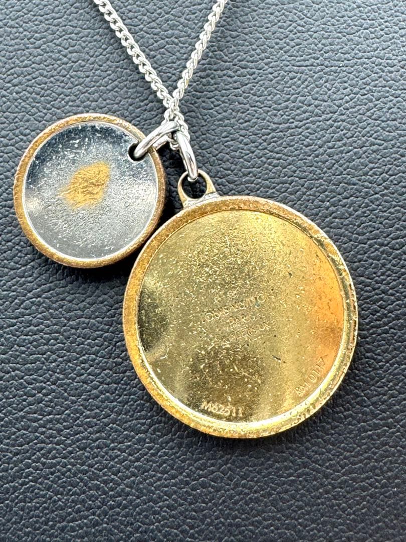 ルイヴィトン チャップマン ネックレス 刻印有 コラボ