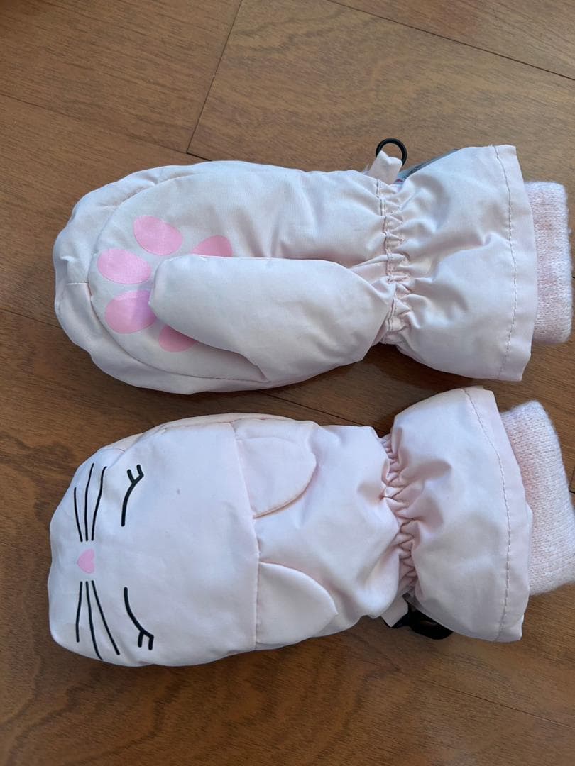 【使用1回のみ美品】FABLIC 120 スキーウェア ブーツ グローブ 女の子