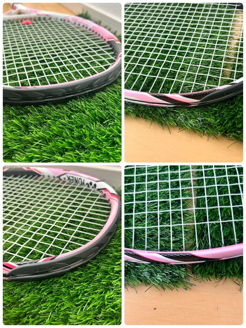 レディース向け　YONEX EZONE DR POWER ホワイト　ピンク