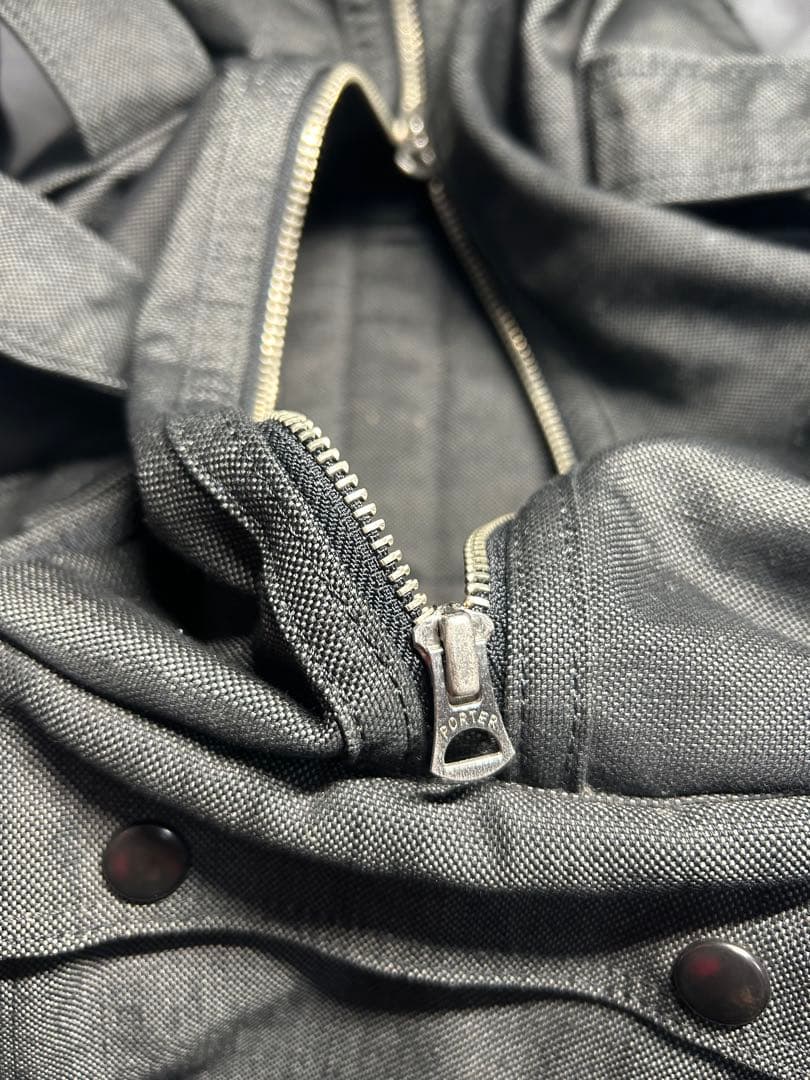 porter ドラムバッグ ミニボストンバッグ ブラック