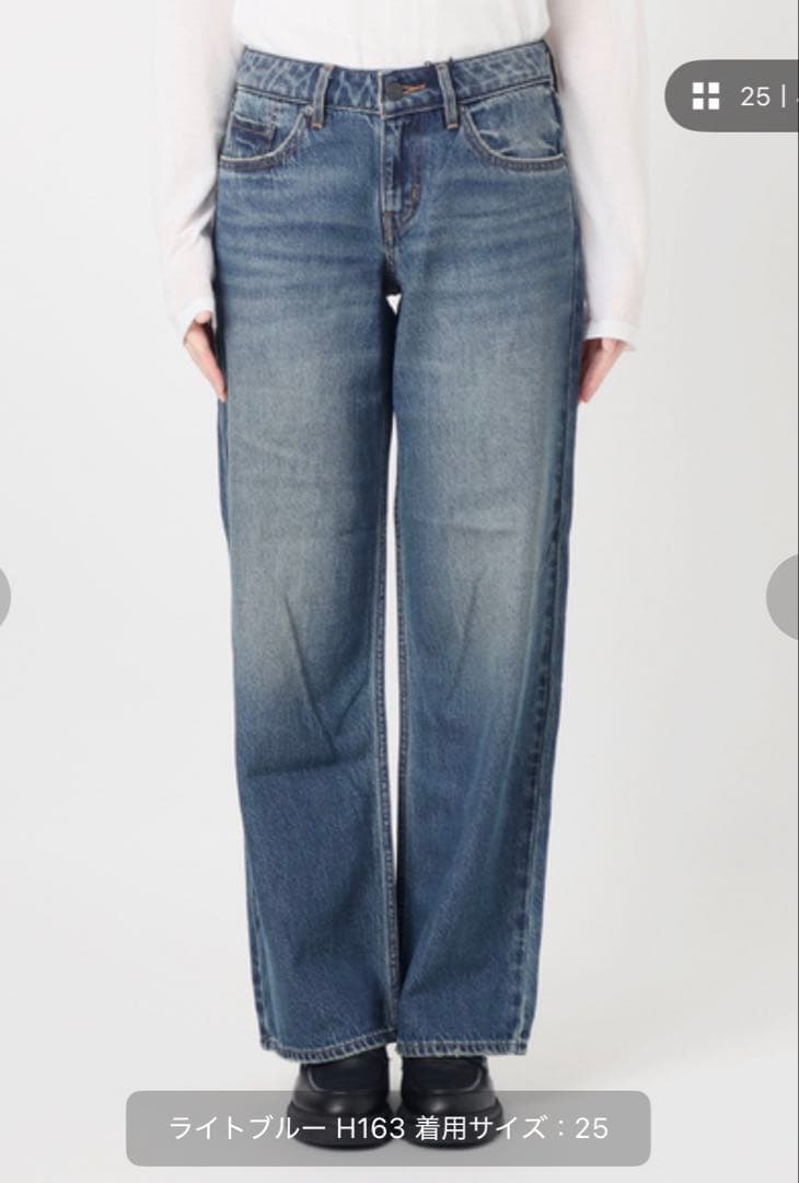 新品journal standard 別注Levi's ライトブルーデニムパンツ