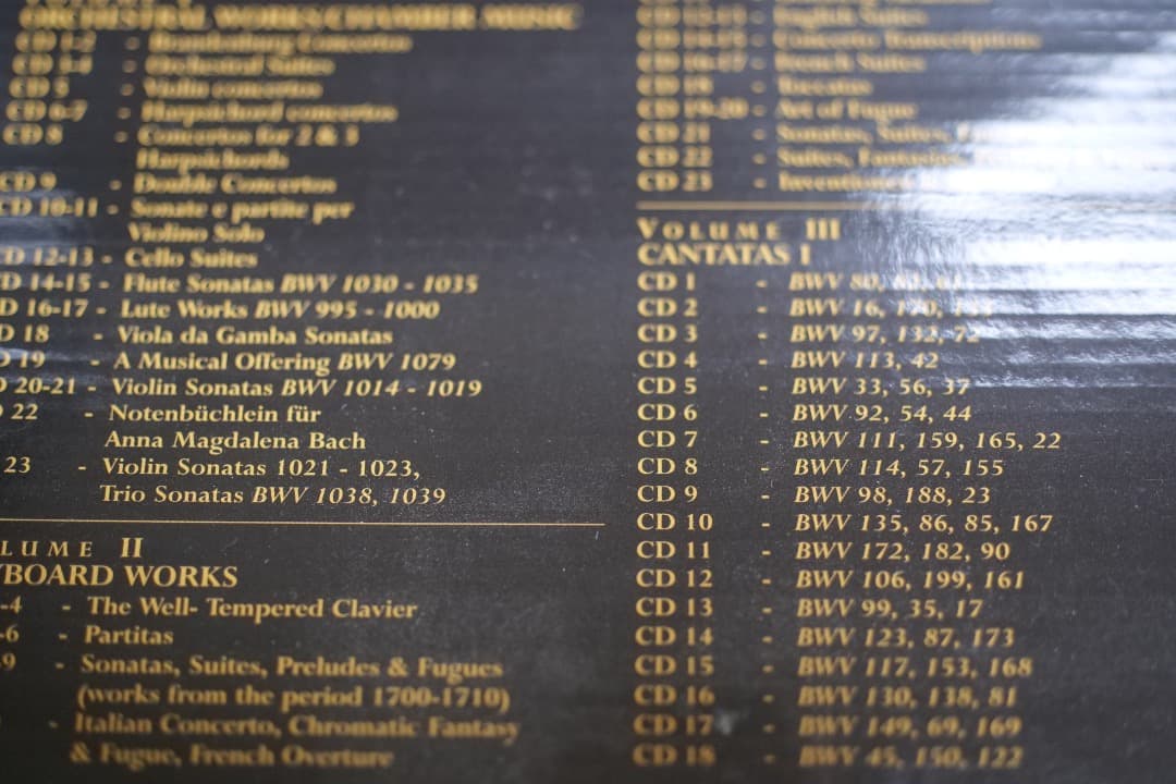 BACH EDITION バッハ 大全集 160CD BRILLIANT