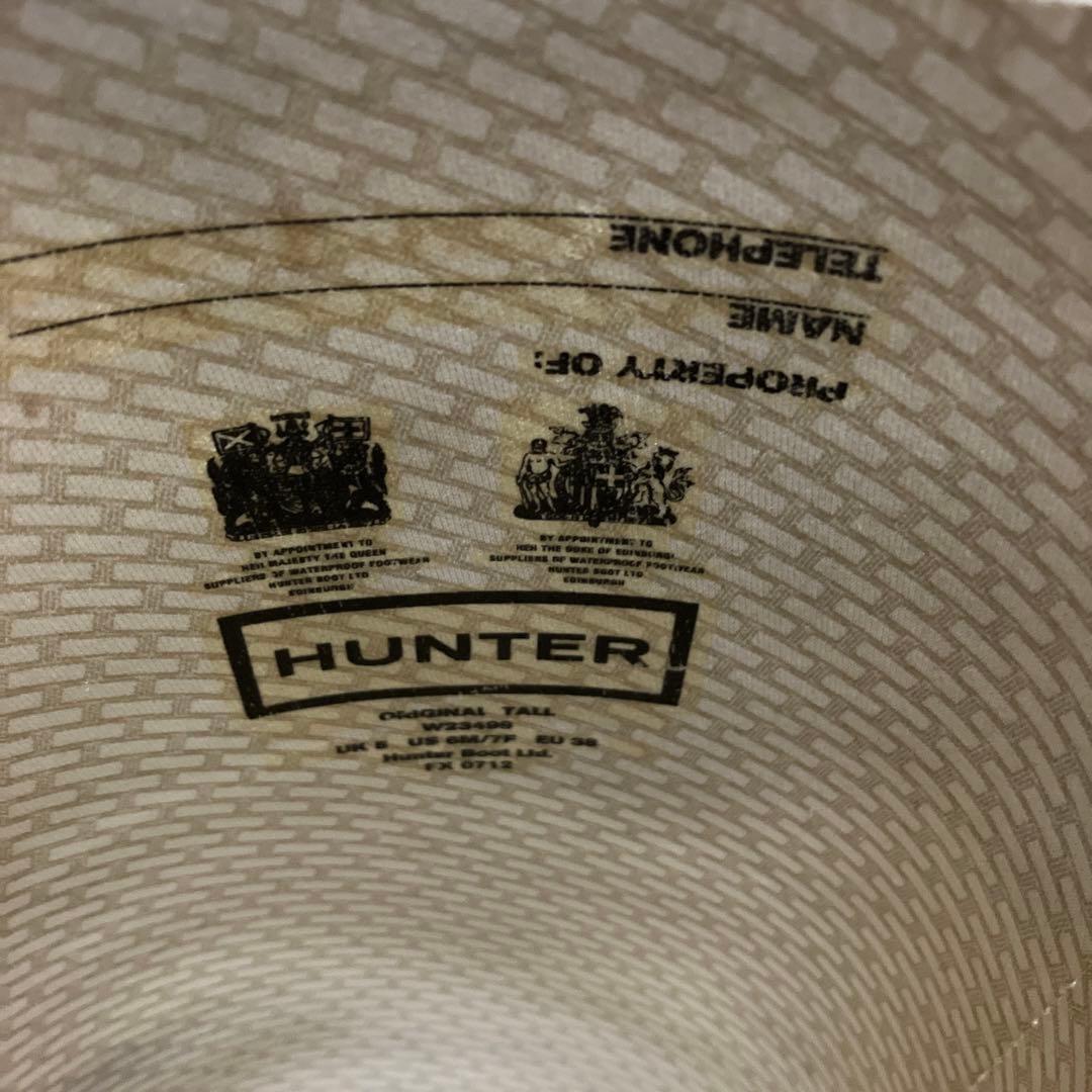 ハンター　HUNTER 長靴　レインブーツ　UK5