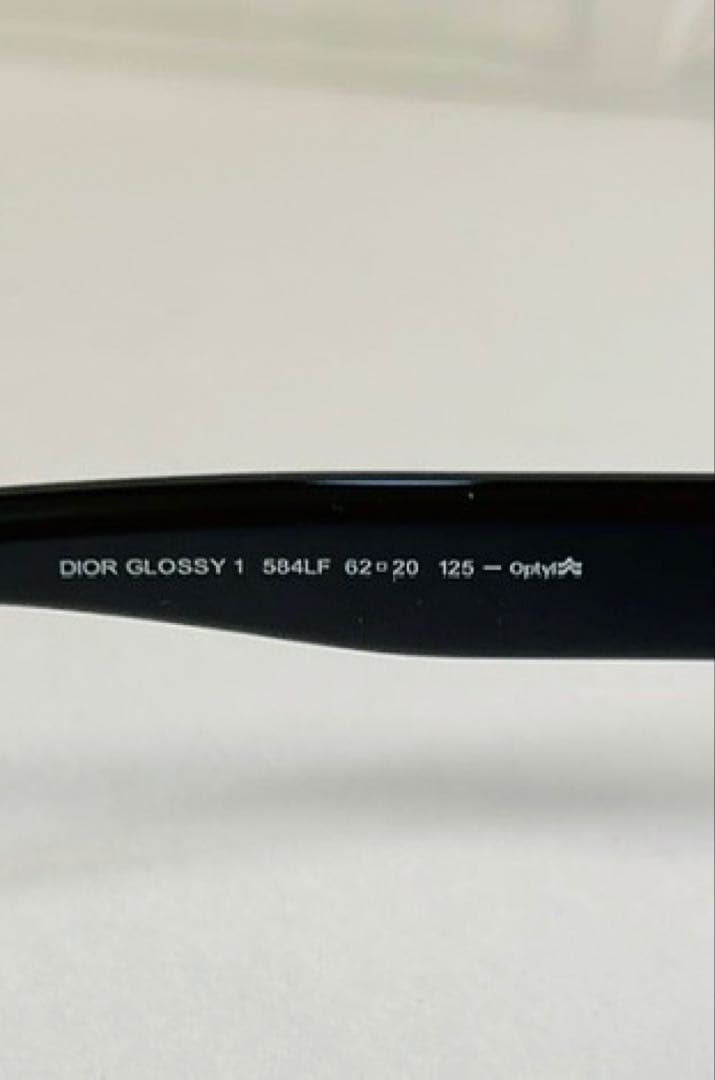 クリスチャンディオール　Dior サングラス　62□20 125