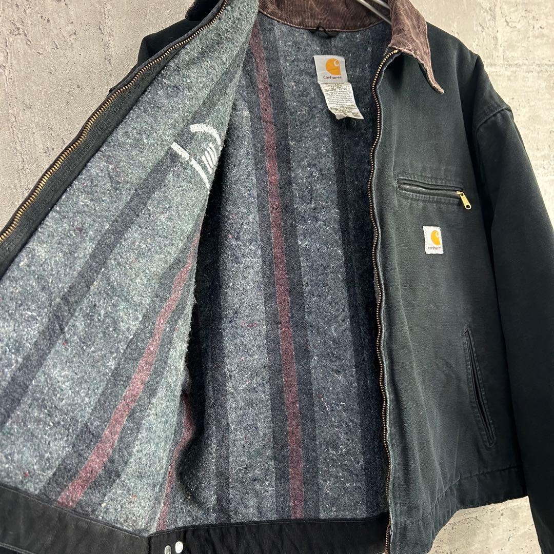 Carhartt カーハート デトロイトジャケット　希少　ブラック　USA
