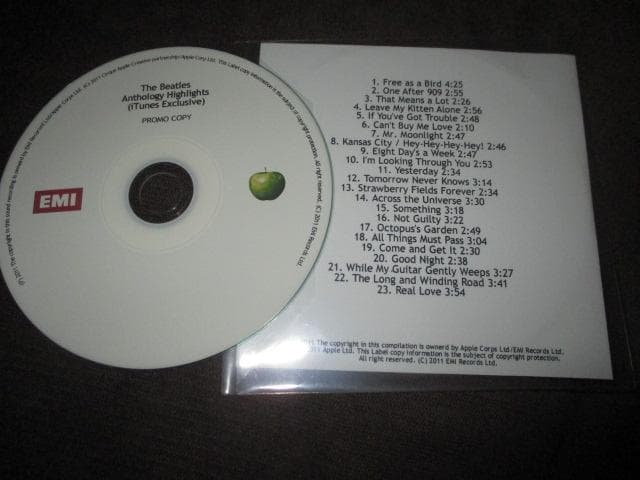 beatles anthology (exclusive7枚セット送料込み）