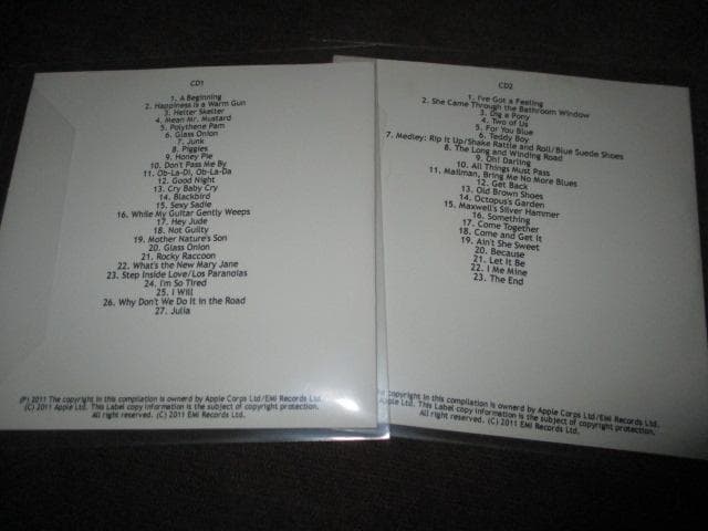 beatles anthology (exclusive7枚セット送料込み）