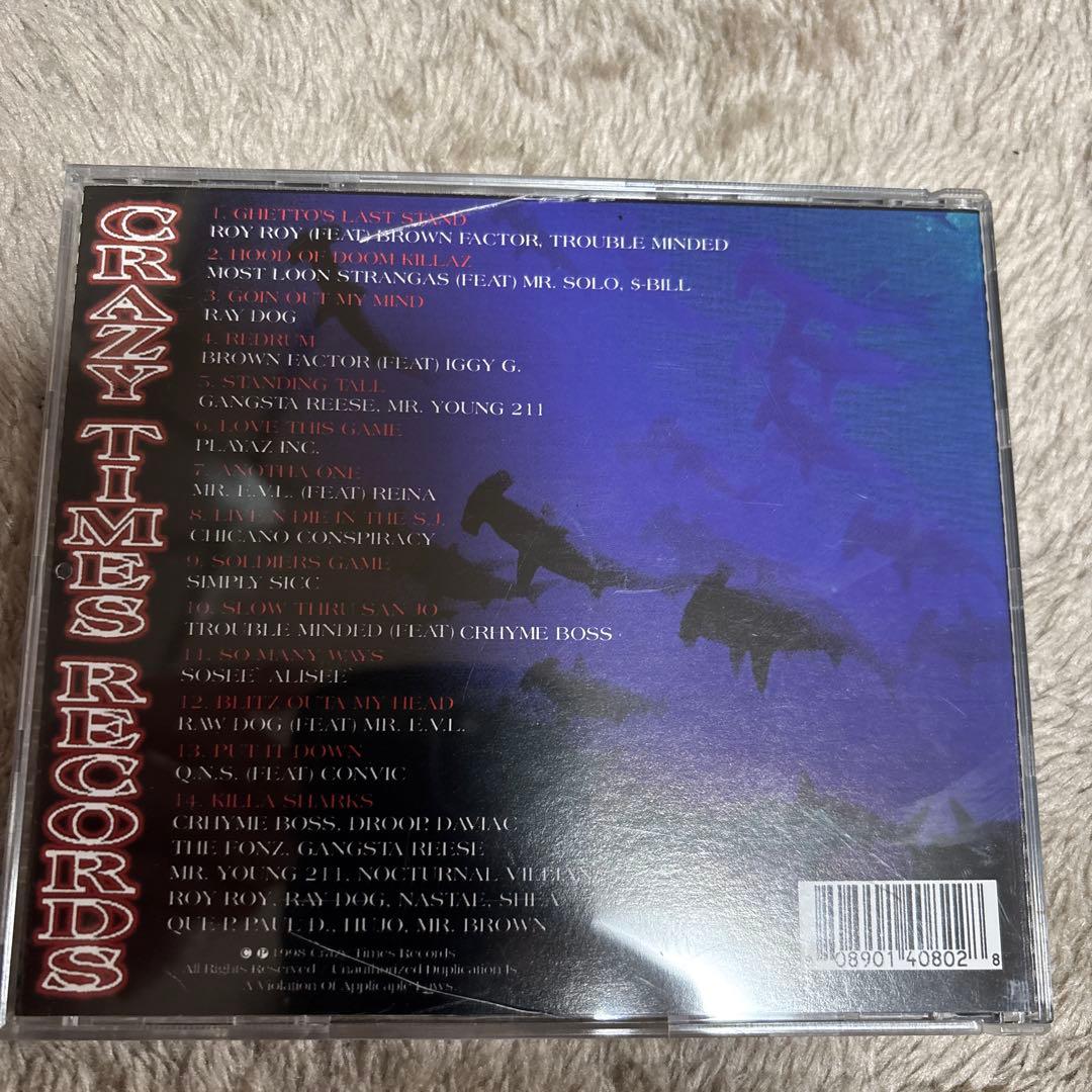 洋楽 CHICANO RAP /  OF THE KILLA SHARKS