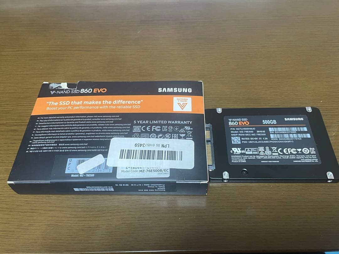内蔵型SSD 860EVO 500GB SSD