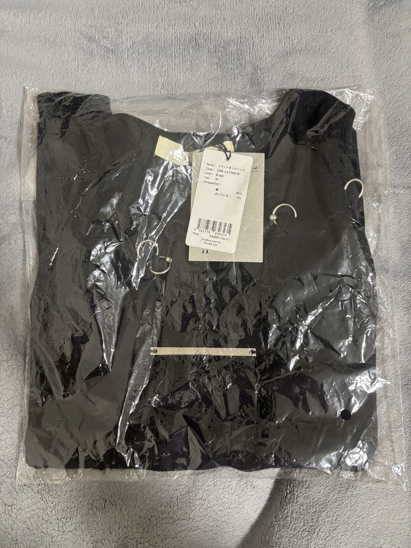 jent louis Neck Piercing Tank Top 新品　未使用