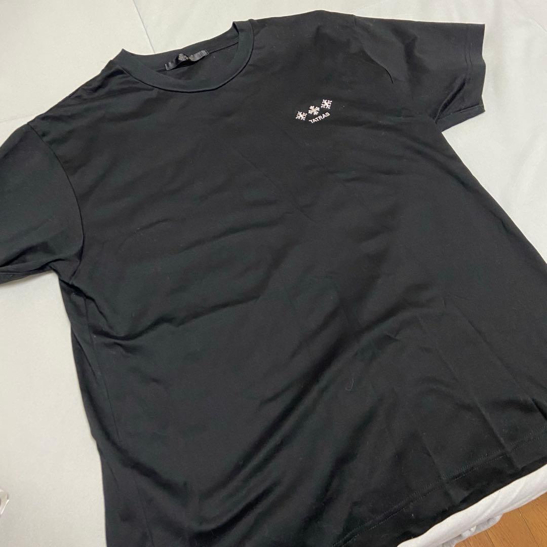 TATRAS ブラック Tシャツ 半袖