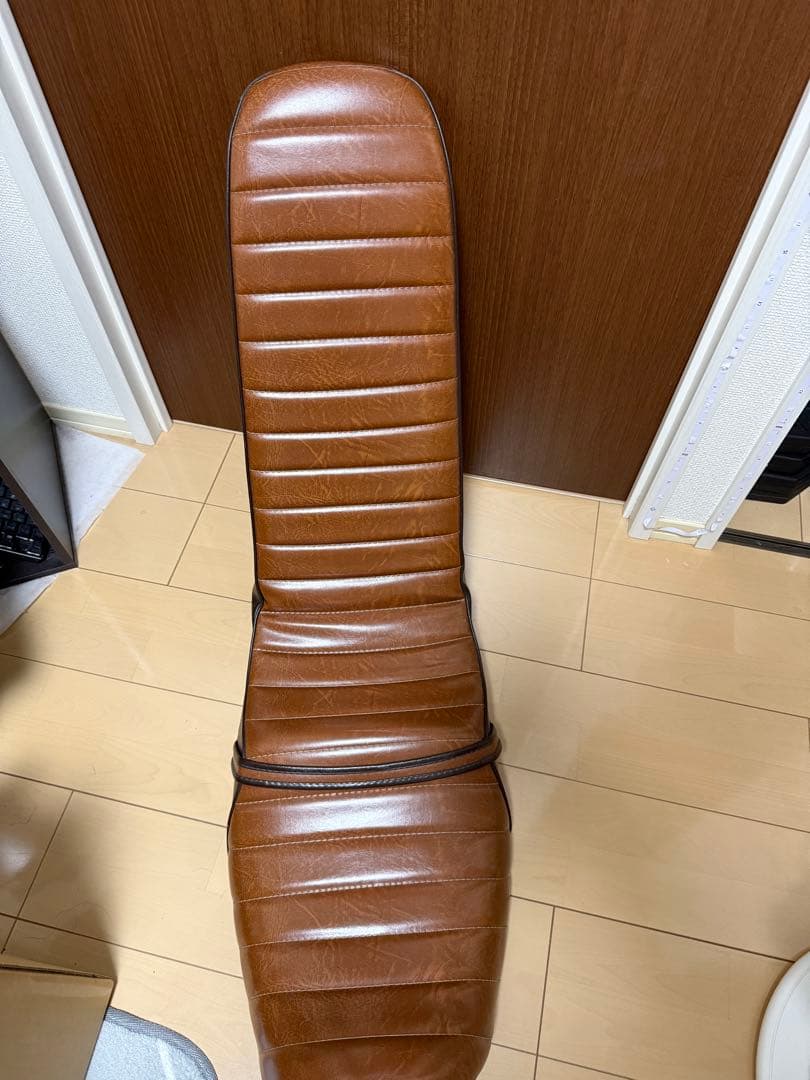 zrx400三段シートブラウン