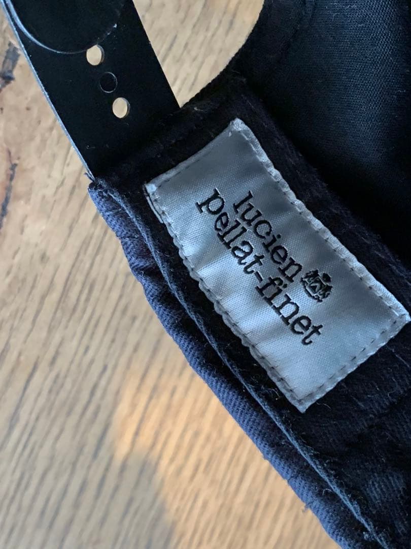【試着のみ】lucien pellat-finetスカル刺繍キャップ2点セット
