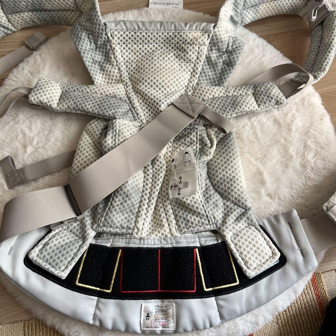 【美品】エルゴ OMNI Breeze オムニブリーズ グレー 抱っこ紐