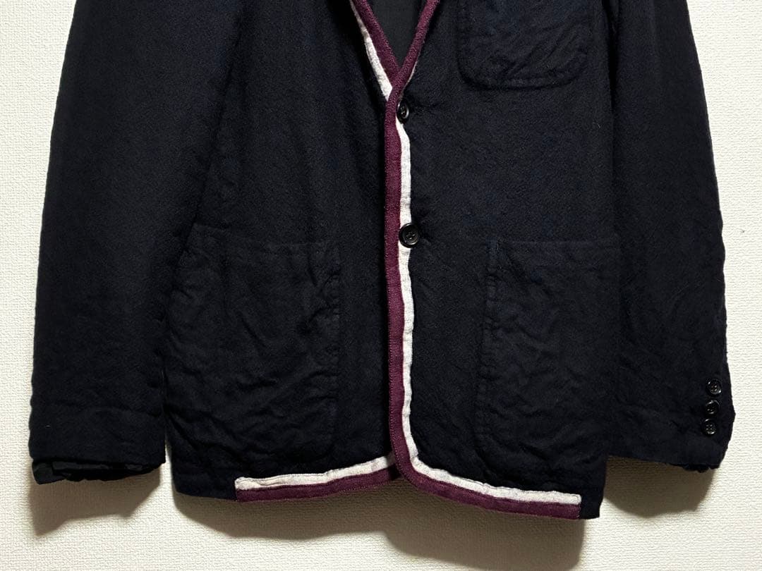 COMME des GARCONS HOMME ウール縮絨ジャケット