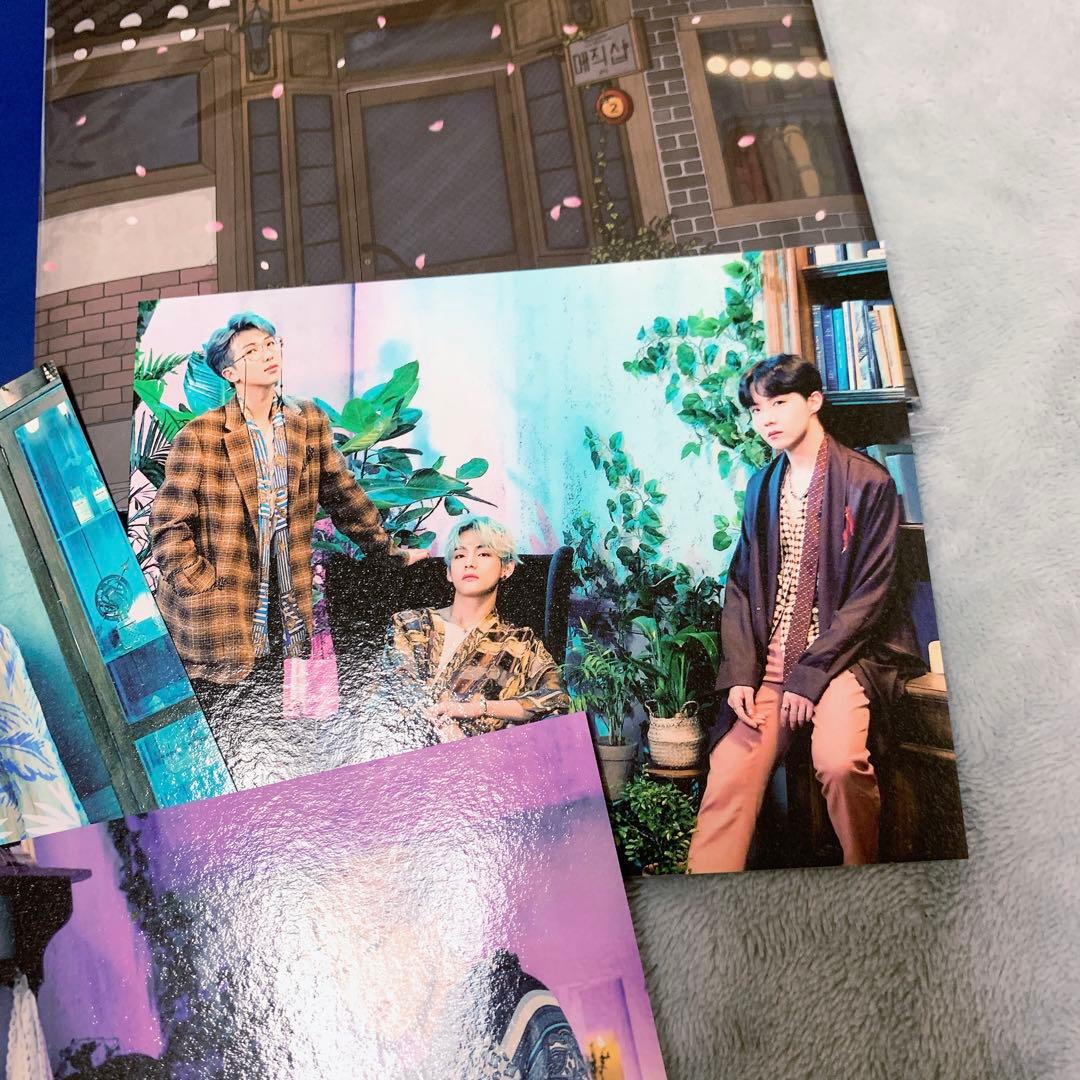 bts magic shop pop-up card 会場限定　未使用品