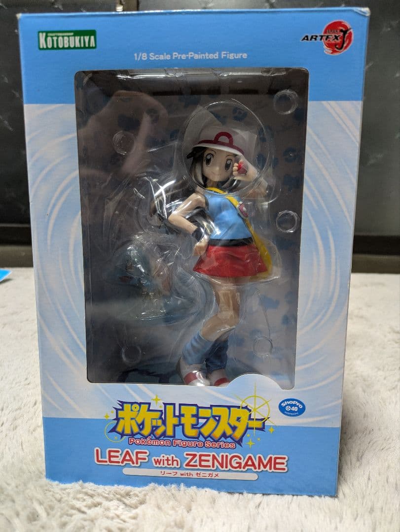 【色紙付き】ARTFX J リーフ with ゼニガメ　コトブキヤ
