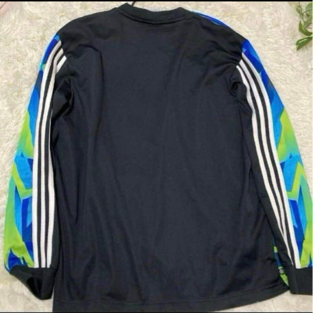 【新品】adidasカラフル✨スポーツロンT ジャージー Ｔシャツメンズ 長袖
