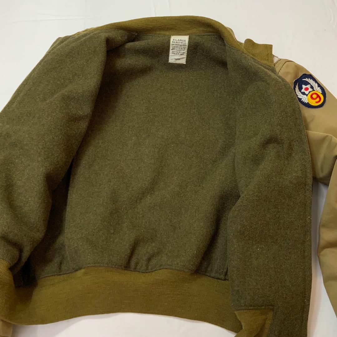 A/W リアルマッコイズ フライトジャケット XL