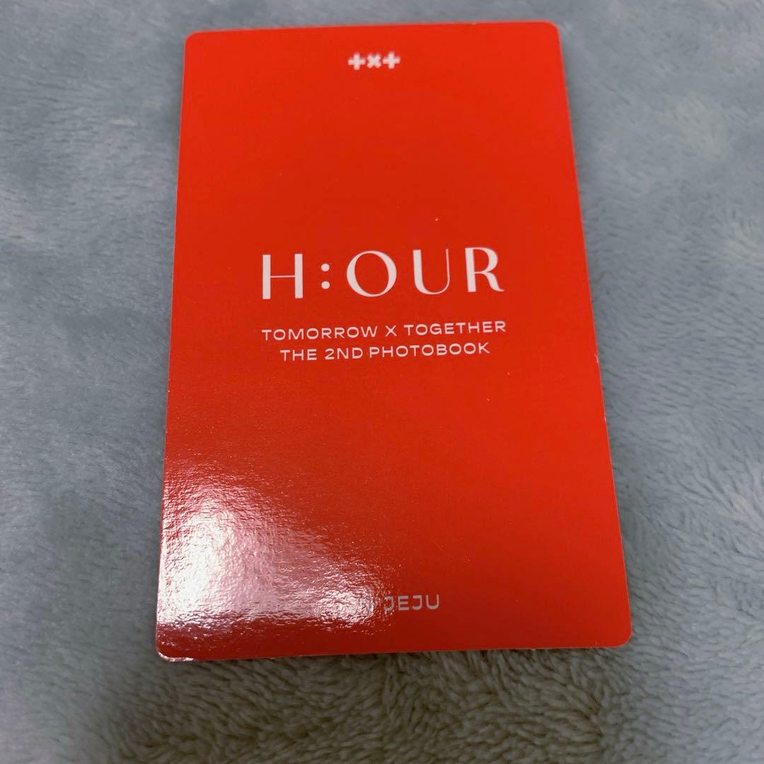 TXT 2nd photobook h:our トレカ