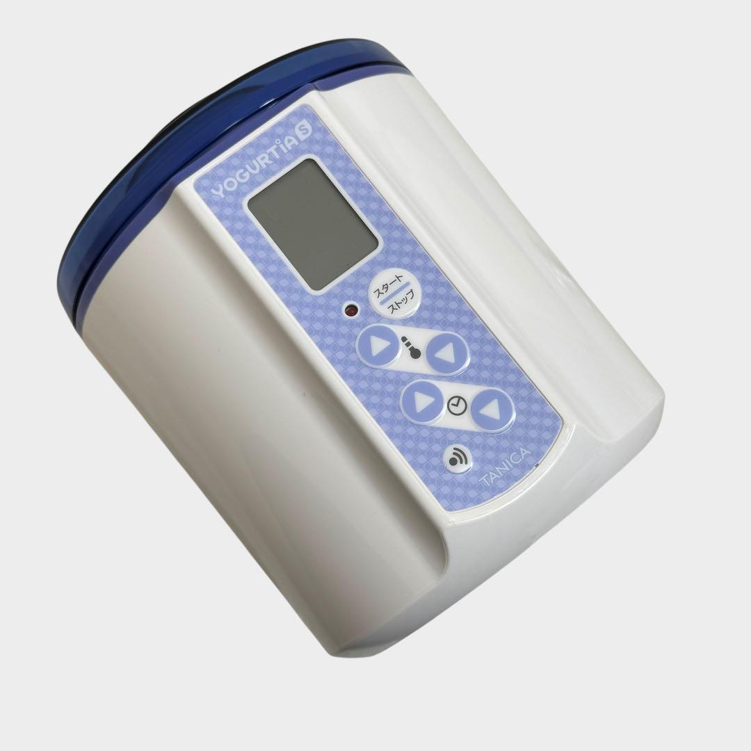 9621.タニカ電器 ヨーグルティアS プラ容器 ブルー