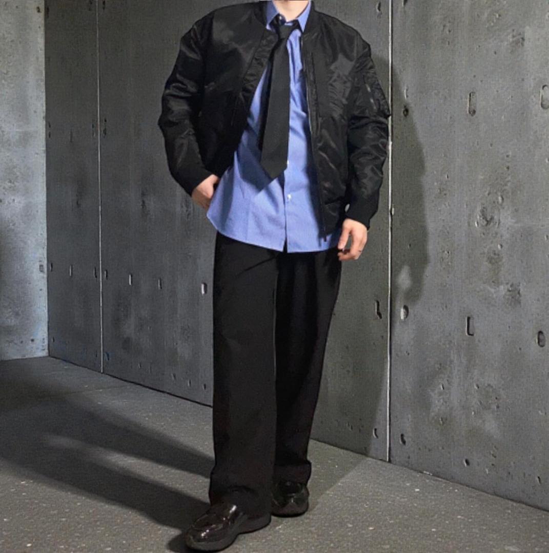 ユニクロ +J ハイブリッドダウンオーバーサイズMA－1 XL ブラック