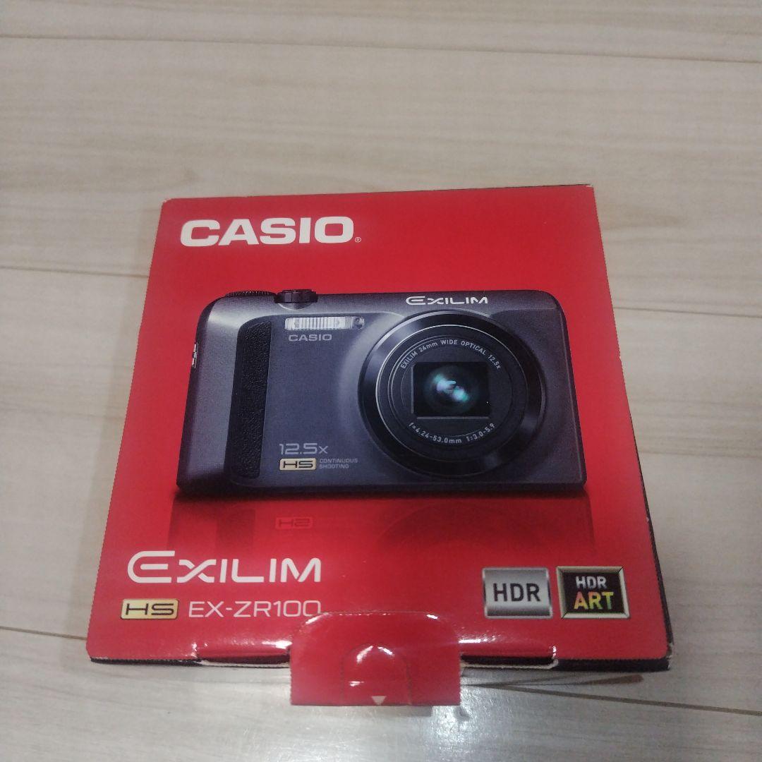 ジャンク品　CASIO EXILIM EX-ZR100 コンパクトデジカメ
