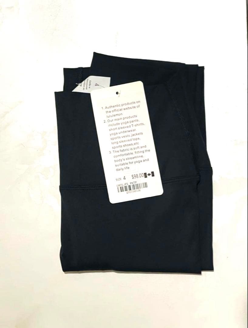 HAPPY ♪新品Lululemon Groove ヨガパンツ黒XS（2）