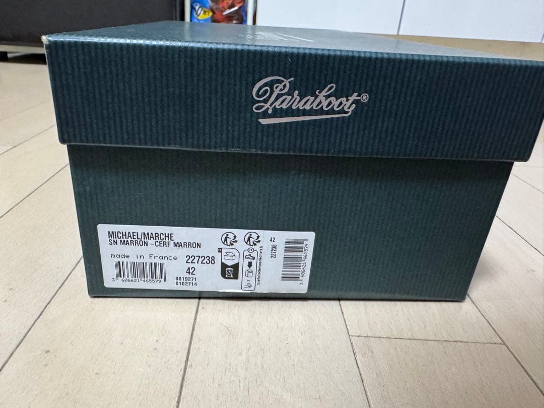 スタジオ ニコルソン 別注 ディアスキン Paraboot ミカエル 42