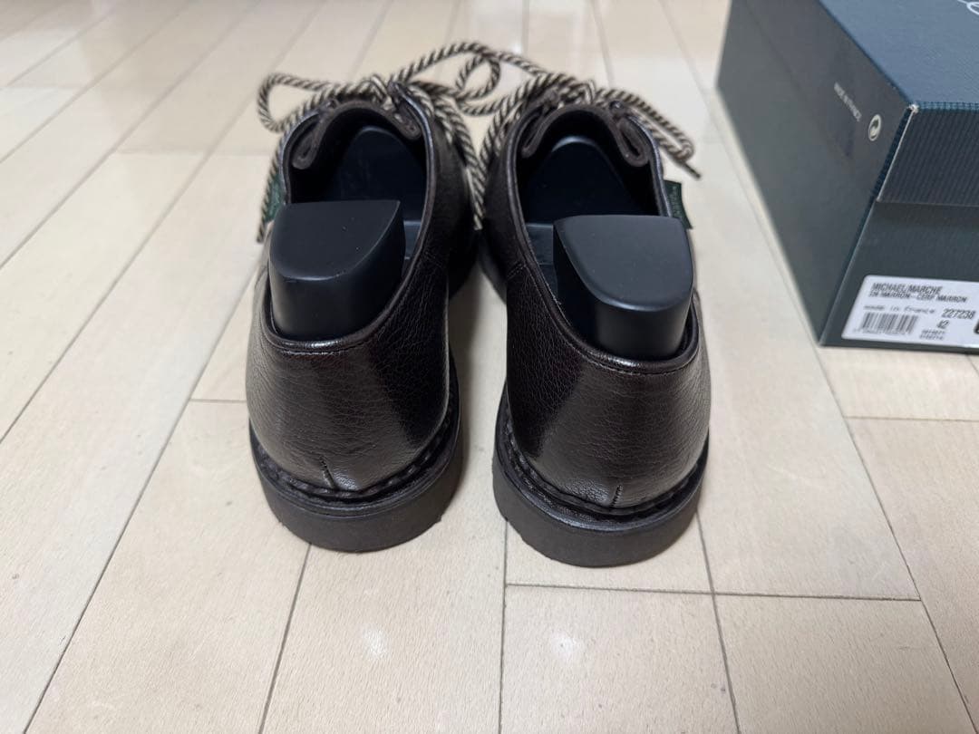 スタジオ ニコルソン 別注 ディアスキン Paraboot ミカエル 42