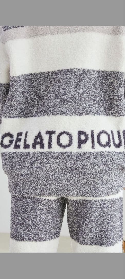 新品タグ付き☆GELATO PIQUE ボーダー ルームウェア