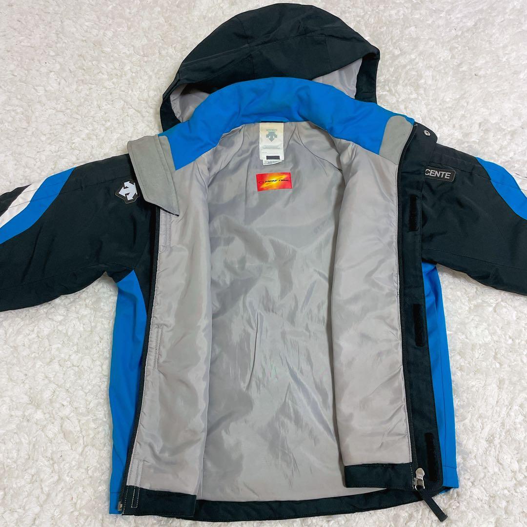 【良品】スキーウェア　デサント　ヒートナビ　子供用　140cm