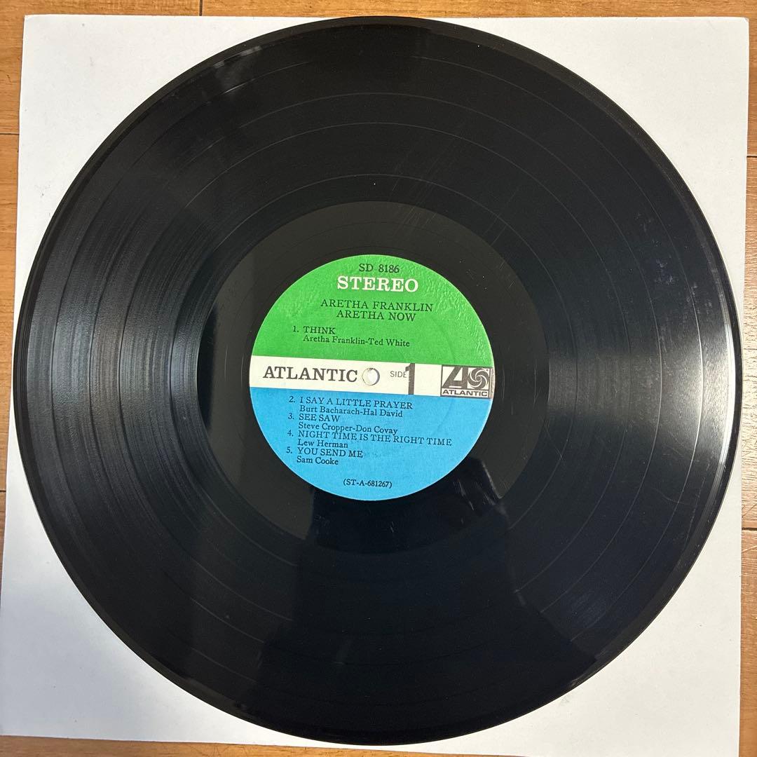 アレサフランクリン 名盤 レコード アレサナウ USオリジナル盤