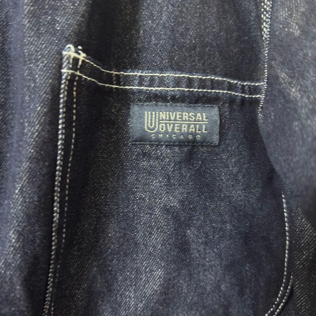 UNIVERSAL OVERALL カバーオール ネイビー インディゴ Sサイズ