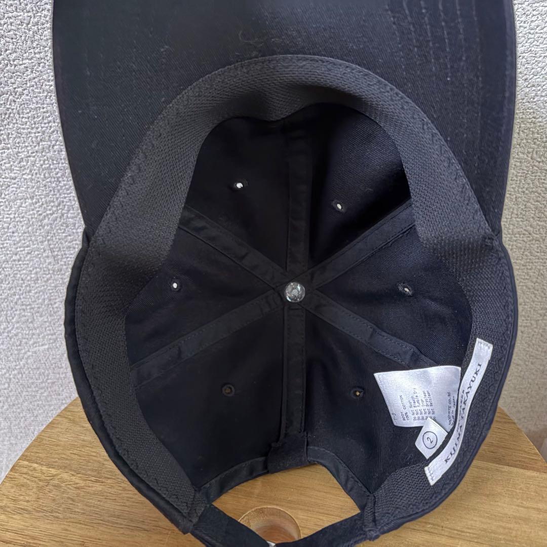 極美品◎KIJIMA TAKAYUKI ブラックキャップT-3 サイズ2