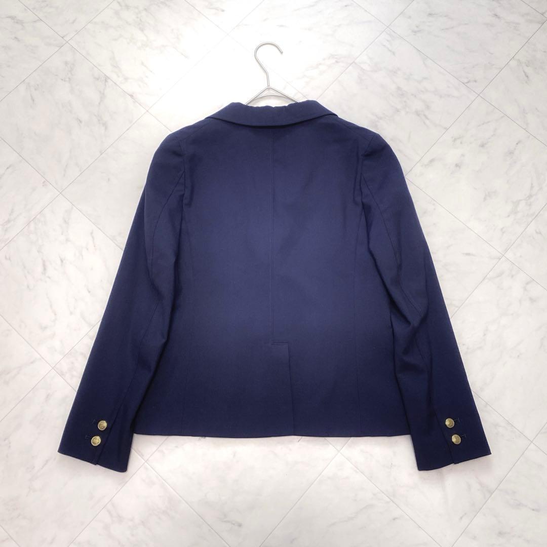 極美品✨BEAMS BOY 紺ブレ　金ボタン　ネイビーテーラードジャケット