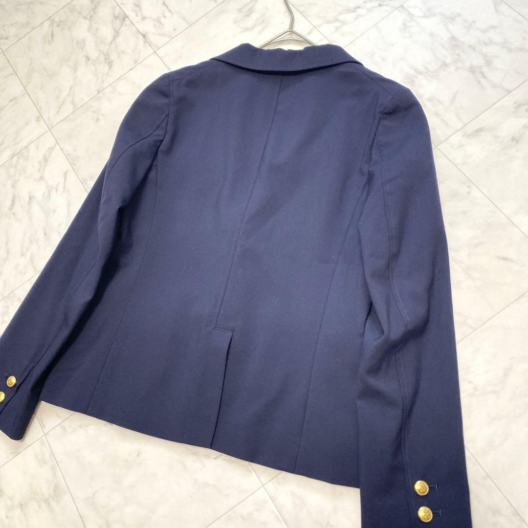 極美品✨BEAMS BOY 紺ブレ　金ボタン　ネイビーテーラードジャケット