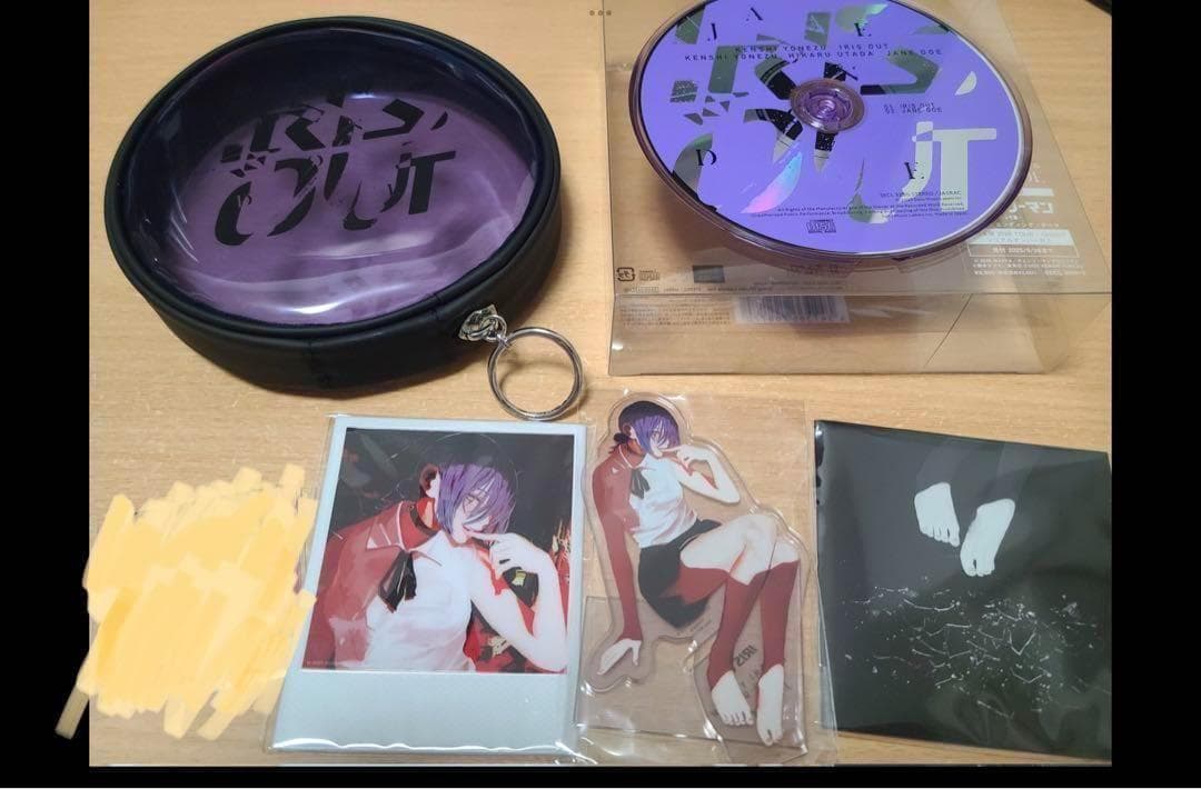新品未開封　米津玄師　IRIS OUT/JANE DOE盤　ロゼ　アクスタ　②
