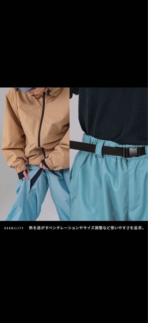 BLACK ブラックスノー　スノーボードウェア パンツサイズM ブラック