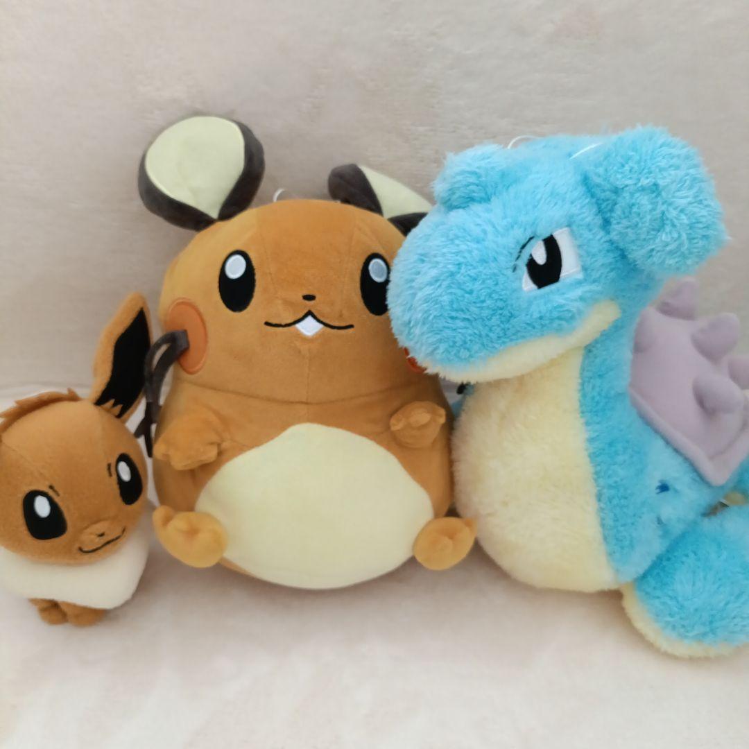 ポケモン　ぬいぐるみ　１１個まとめ売り　ピカチュウ　メタモン　ラプラス　デデンネ
